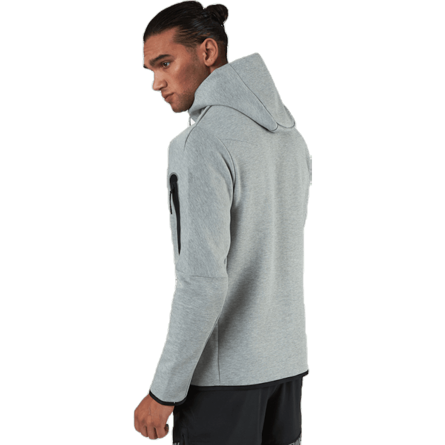 Pánská celorozepínací mikina Sportswear Tech Fleece DK GREY HEATHER/BLACK