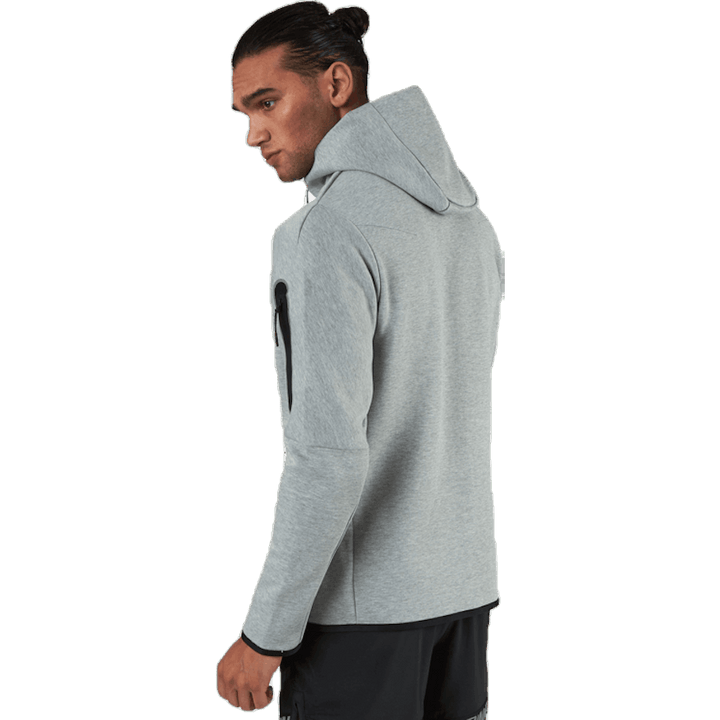 Pánská celorozepínací mikina Sportswear Tech Fleece DK GREY HEATHER/BLACK