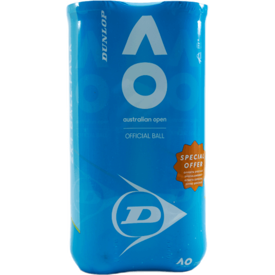 Dunlop Australian Open 4B 2-PACK geltonos spalvos