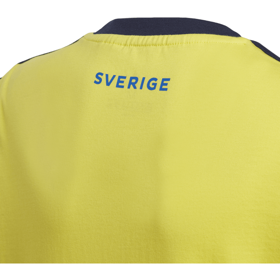 Sweden 3-Stripes T-Shirt Shock Yellow