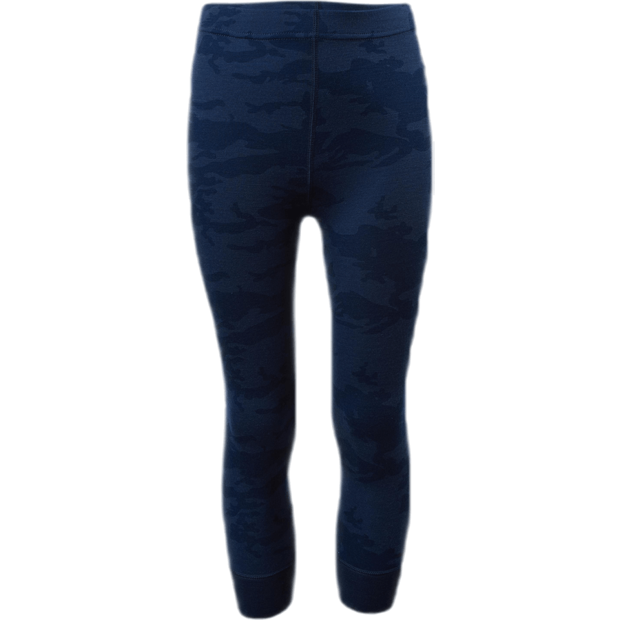 Print Merino Set Blue