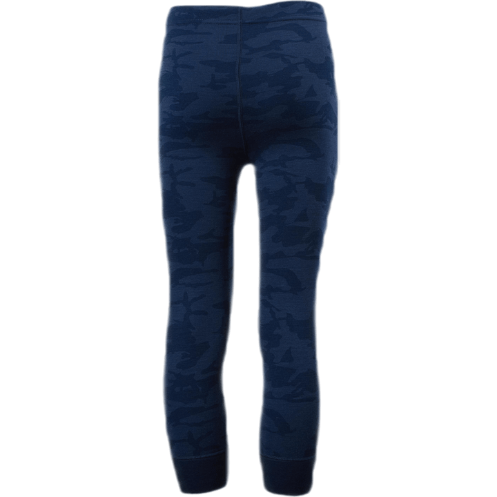 Print Merino Set Blue