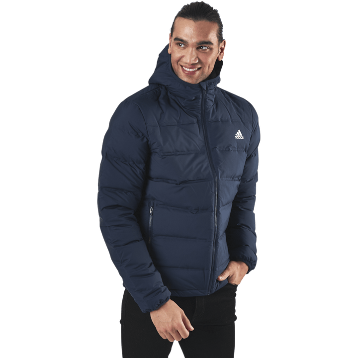 Helionic Down Hooded Jacket Legend Ink