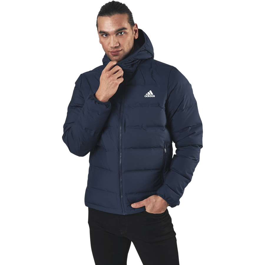Helionic Down Hooded Jacket Legend Ink