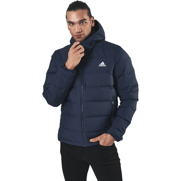 Helionic Down Hooded Jacket Legend Ink