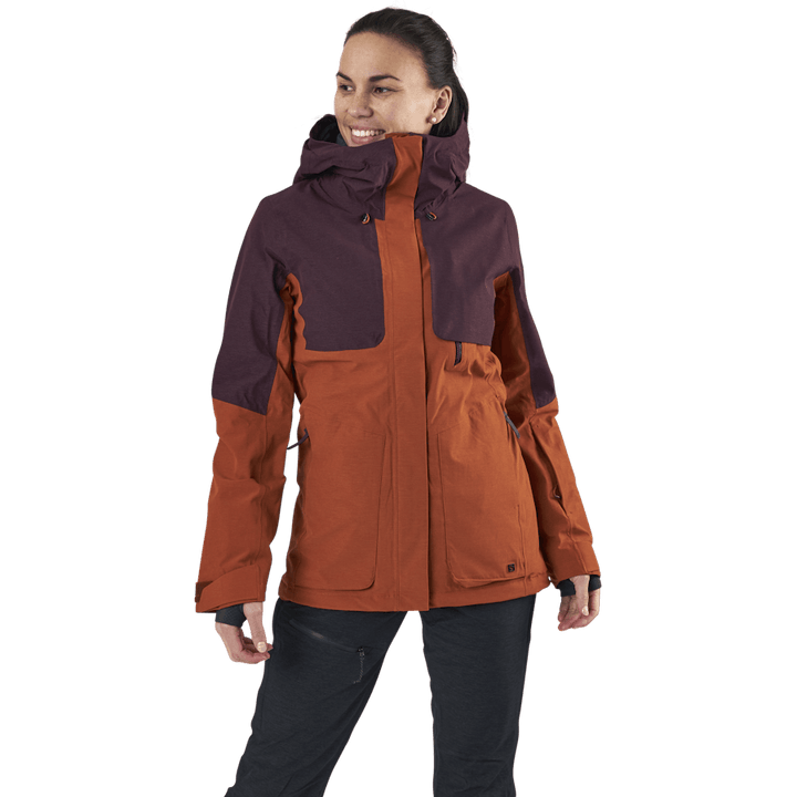 Proof Lt Insulated Jacket Orange/Purple