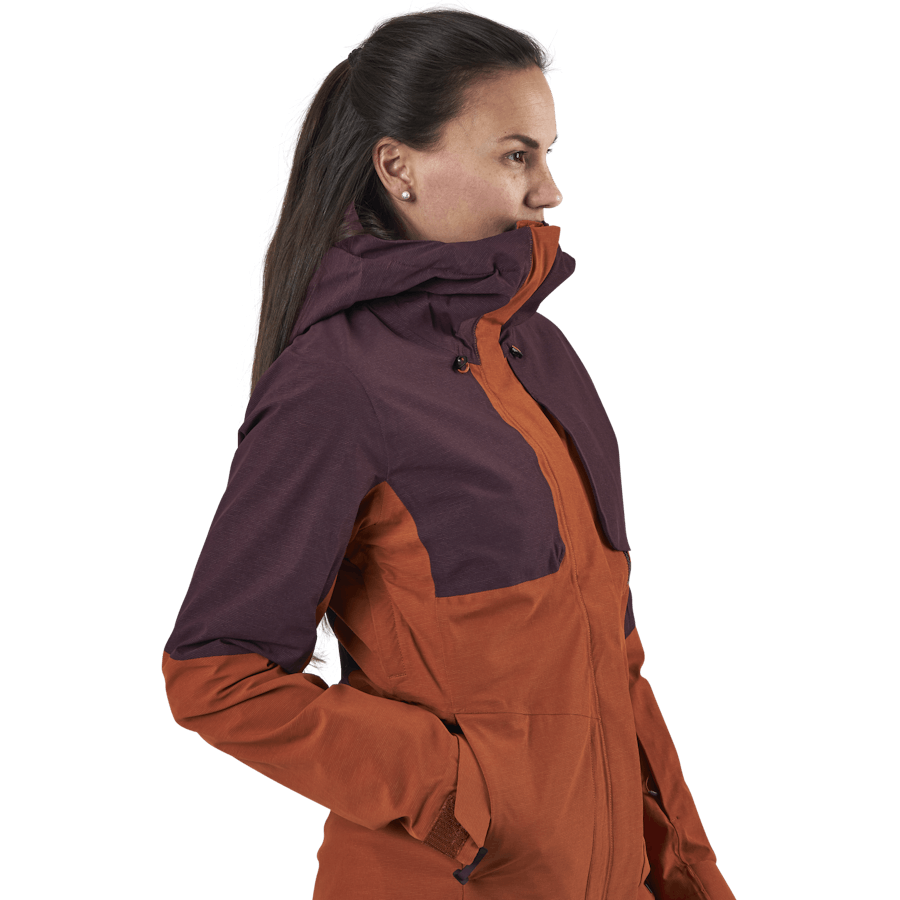Proof Lt Insulated Jacket Orange/Purple