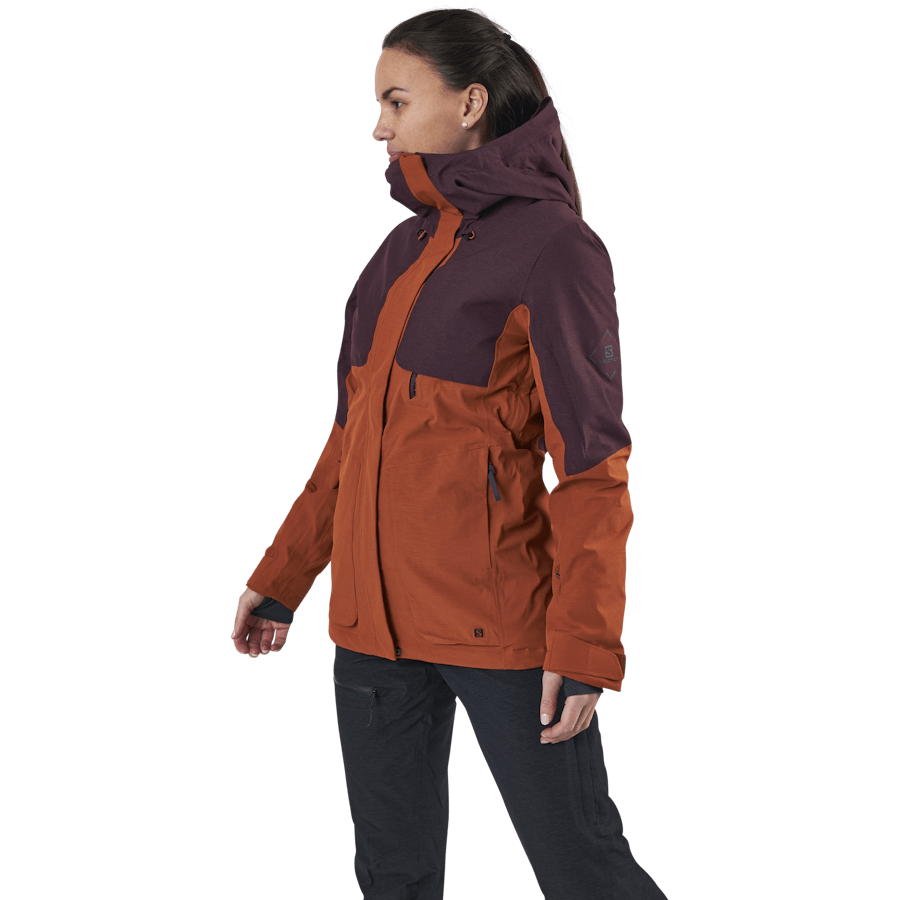 Proof Lt Insulated Jacket Orange/Purple