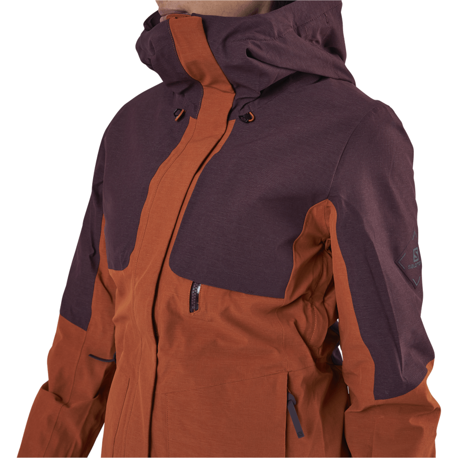 Proof Lt Insulated Jacket Orange/Purple