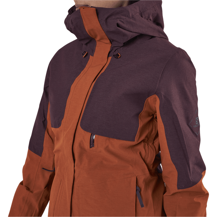 Proof Lt Insulated Jacket Orange/Purple