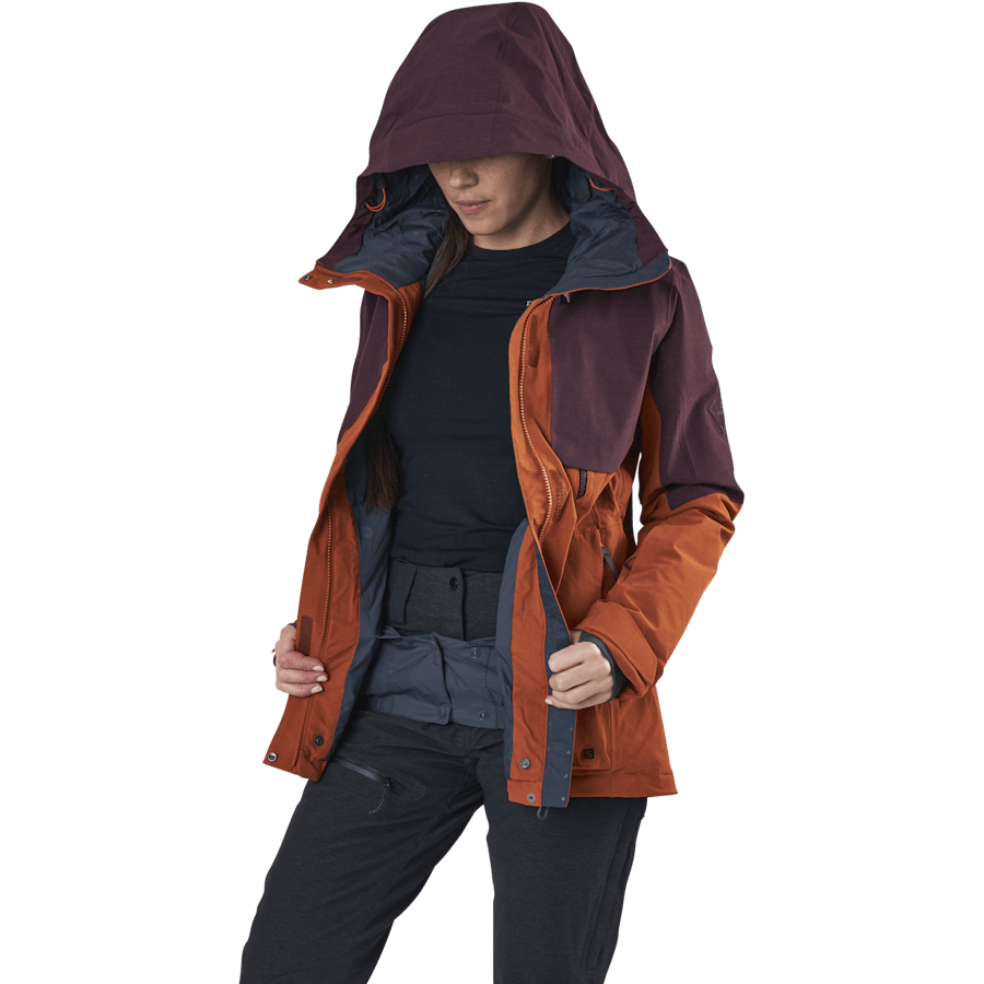 Proof Lt Insulated Jacket Orange/Purple