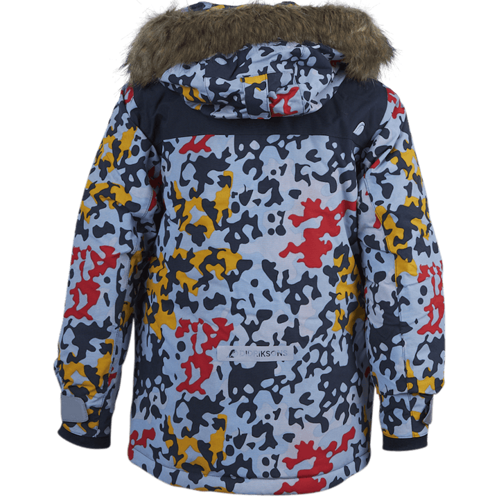 Polarbjörnen Printed Parka Blue/Patterned