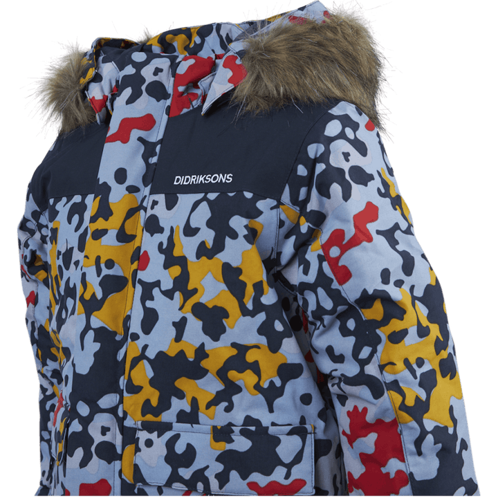 Polarbjörnen Printed Parka Blue/Patterned