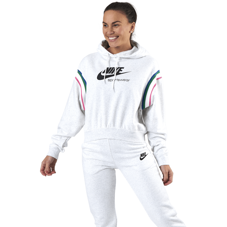 Womens Nsw Heritage Hoodie Birch Heather/Black