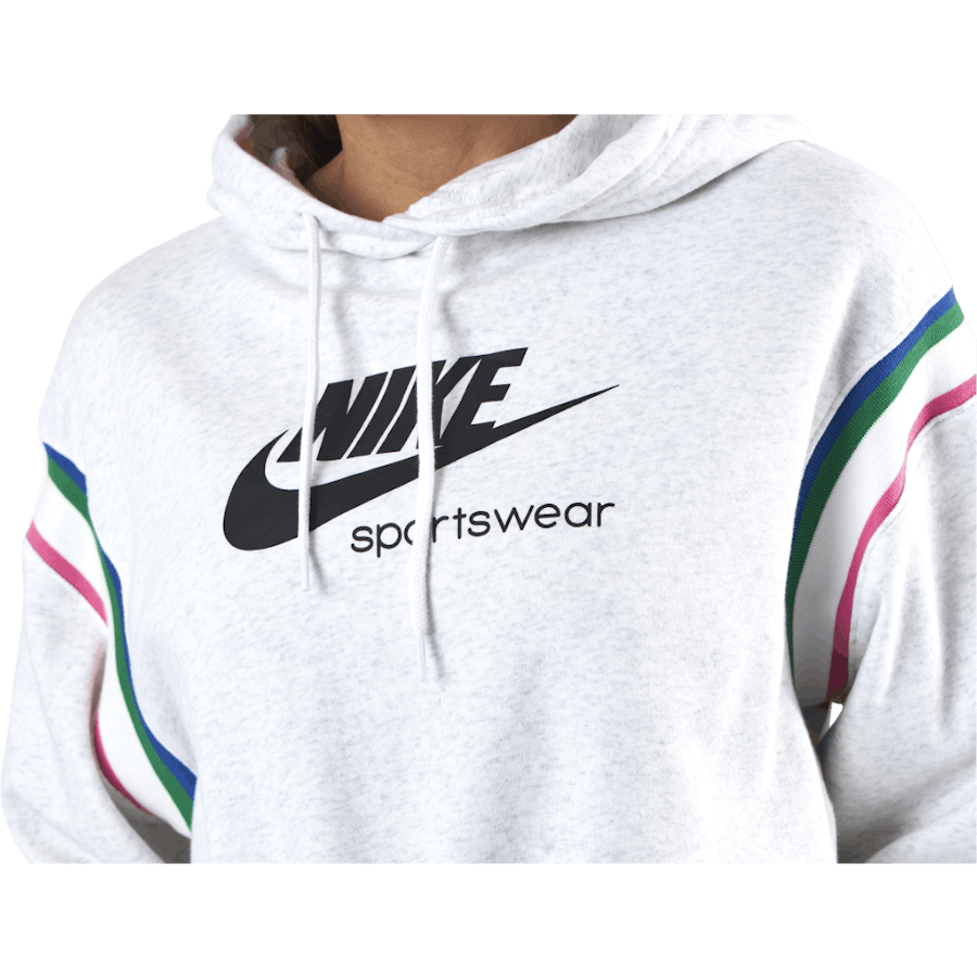 Womens Nsw Heritage Hoodie Birch Heather/Black