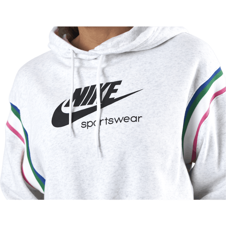 Womens Nsw Heritage Hoodie Birch Heather/Black