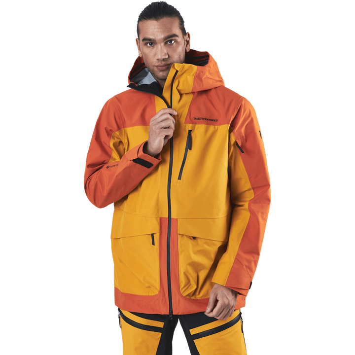 Vertical 3L Jacket Orange