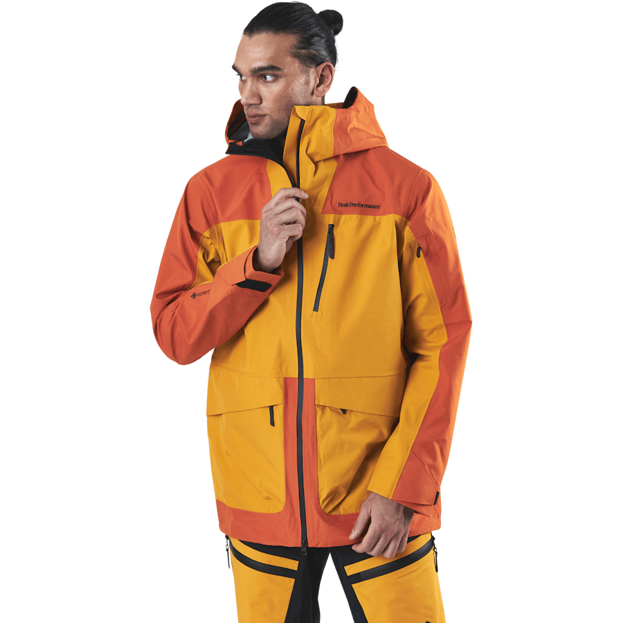 Vertical 3L Jacket Orange