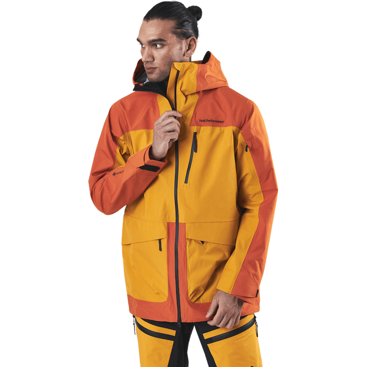 Vertical 3L Jacket Orange