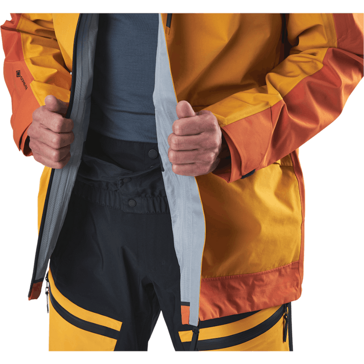 Vertical 3L Jacket Orange