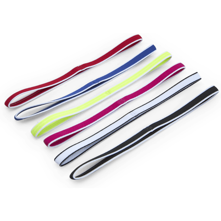 Mini Headbands 6p Red