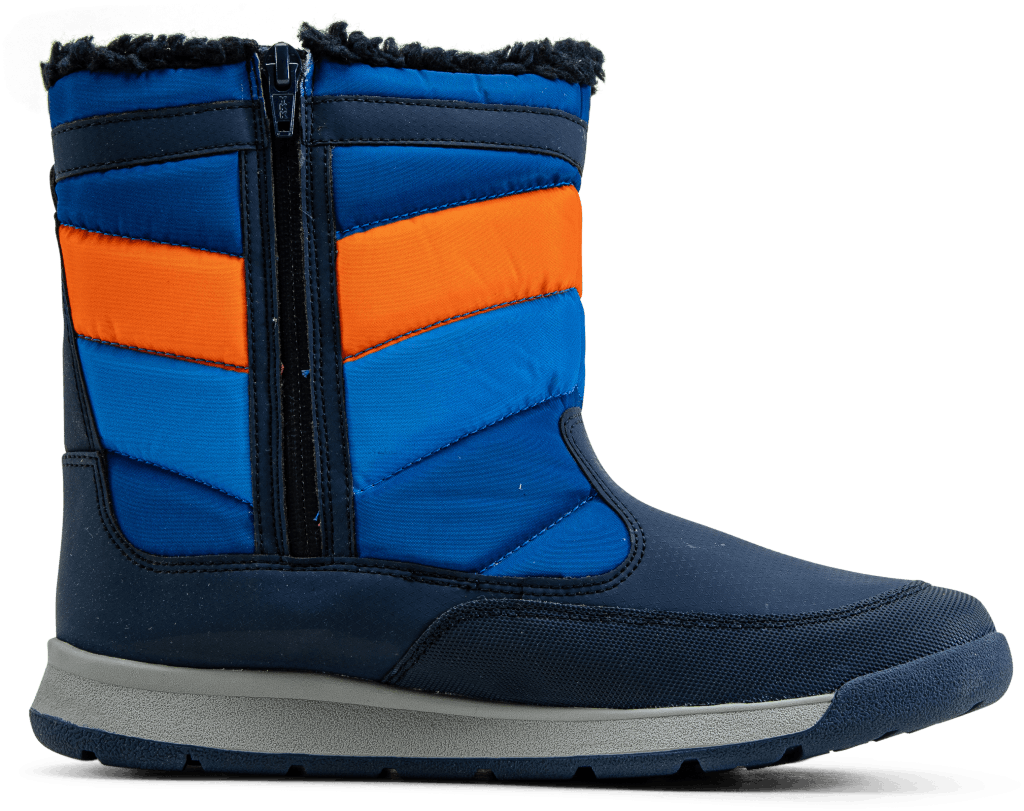 M-Alpine Puffer Boot WTRPF Blu/Arancione