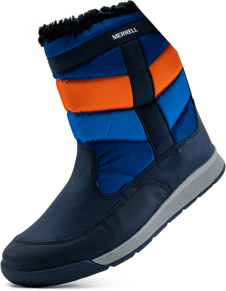 M-Alpine Puffer Boot WTRPF Blu/Arancione