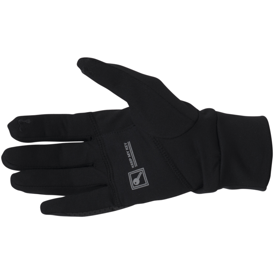 Lumen Fleece Glove Black