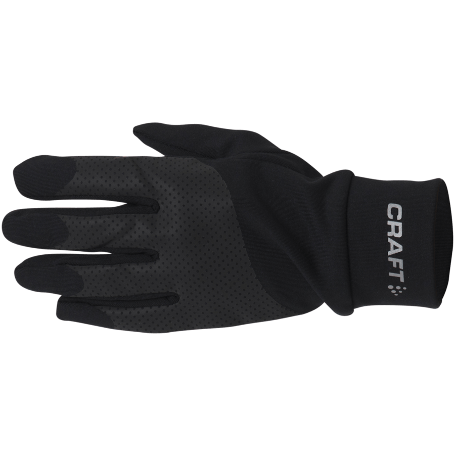 Lumen Fleece Glove Black