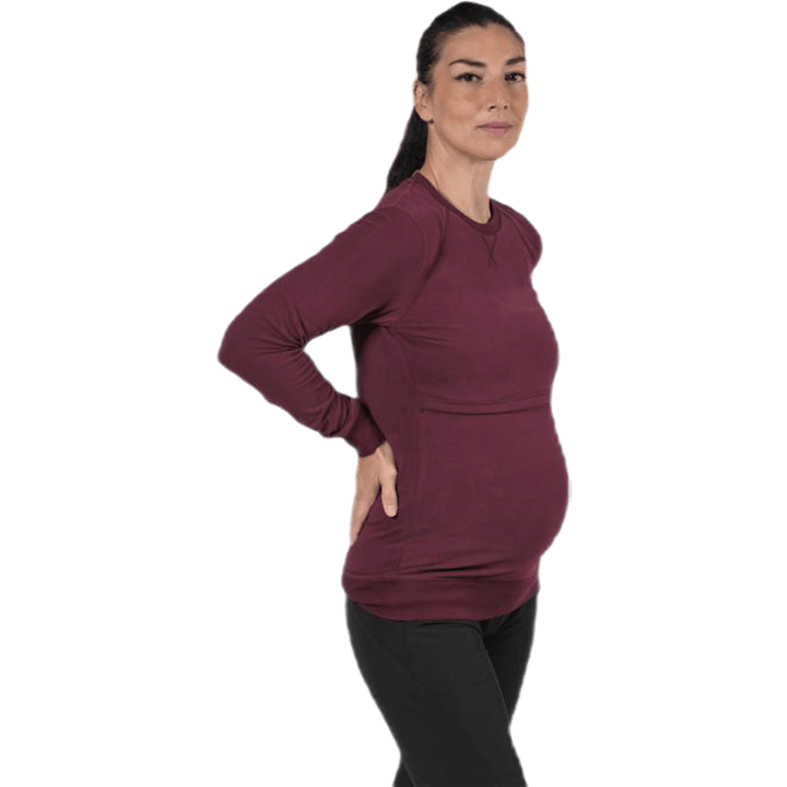 B Warmer Mikina červená