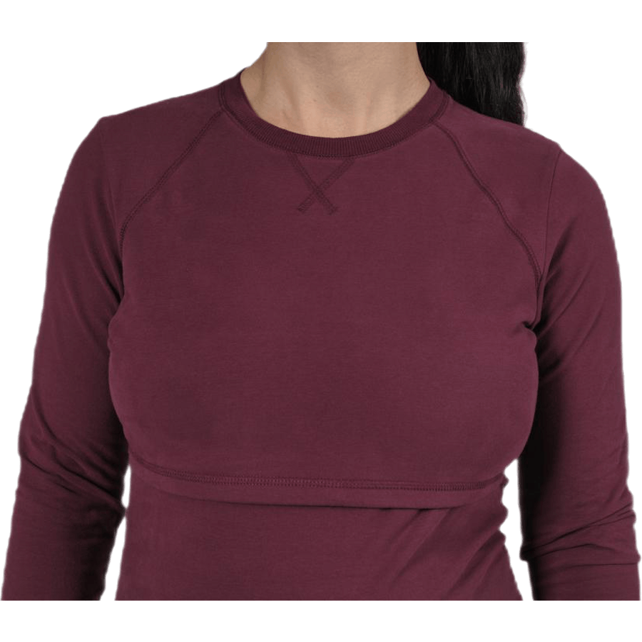 B Warmer Mikina červená