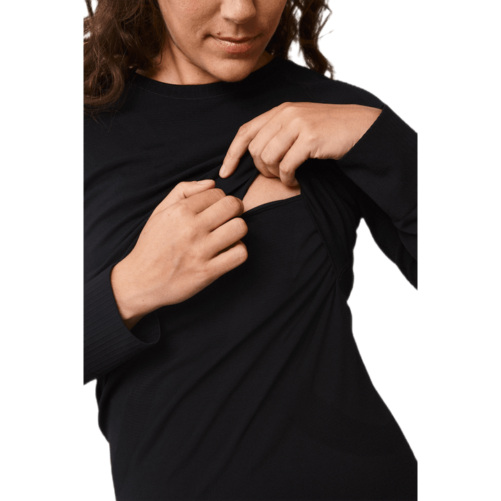 Sports Top l/s Black