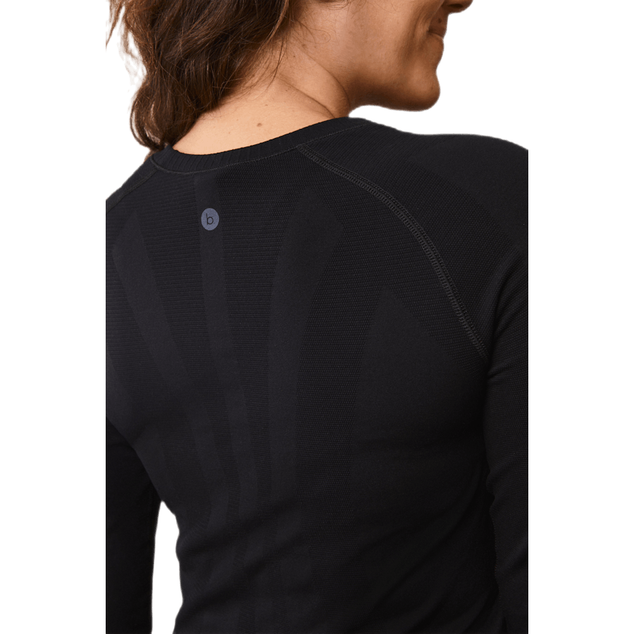 Sports Top l/s Black
