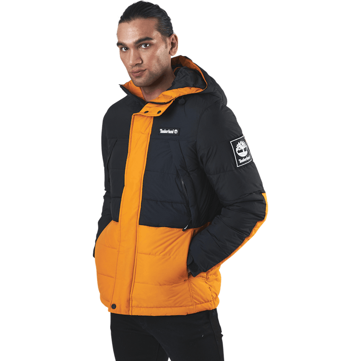 Yc Archive Puffer Jacket Orange/Black