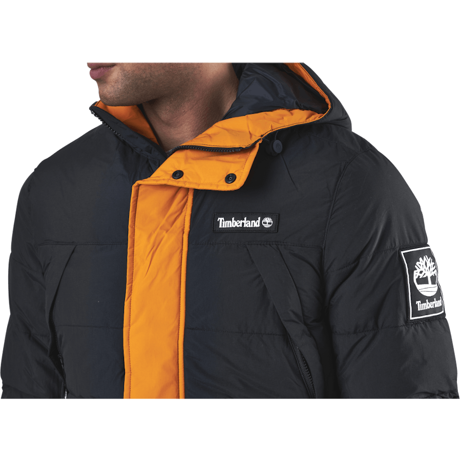 Yc Archive Puffer Jacket Orange/Black
