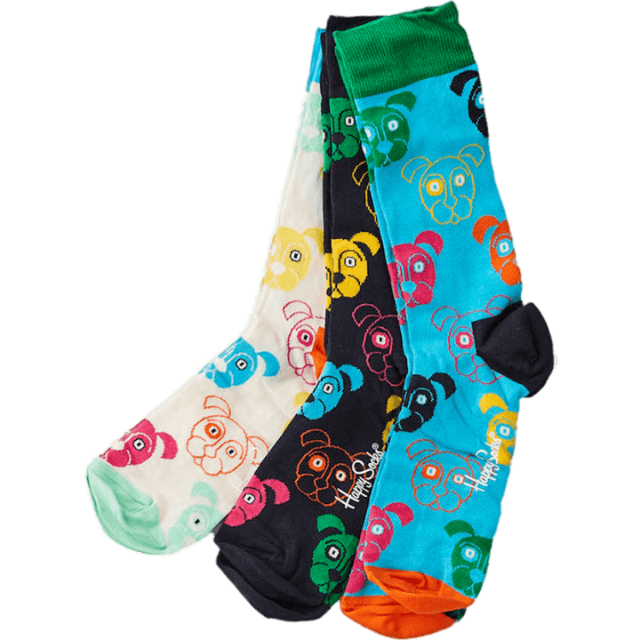 Mixed Dog 3-Pack Gift Box Patterned
