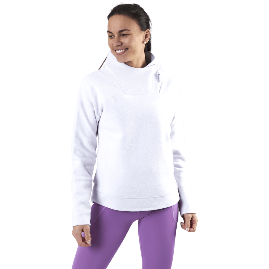 Recover Fleece Wrap Neck Lila