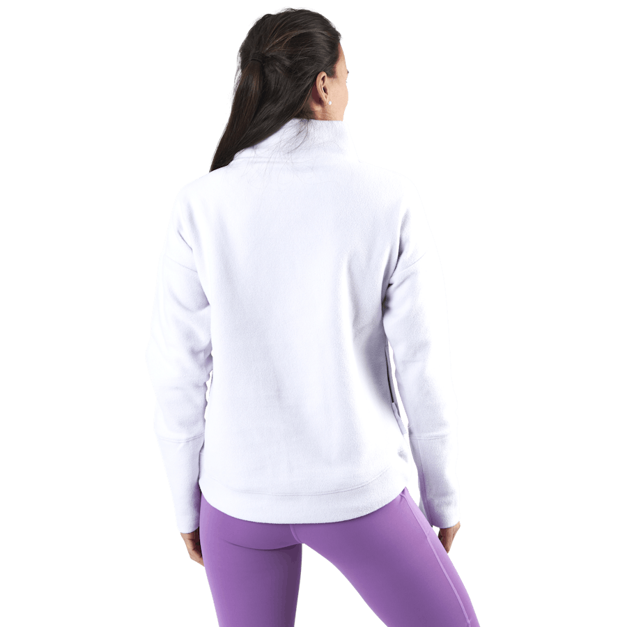 Recover Fleece Wrap Neck Lila