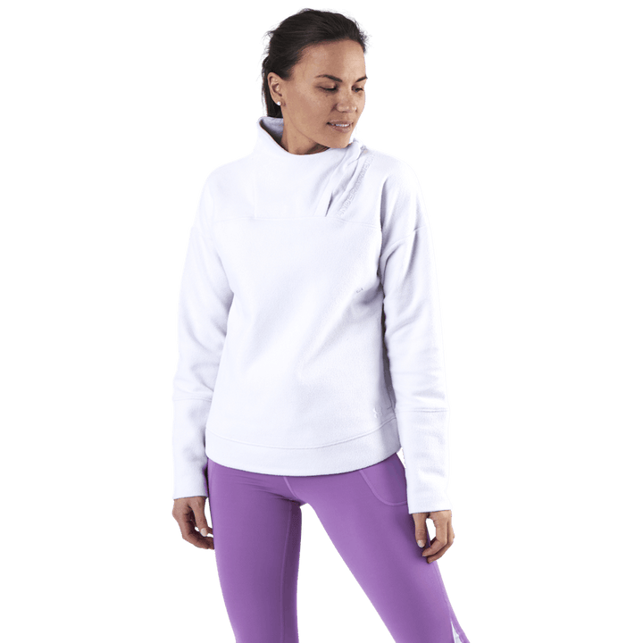 Recover Fleece Wrap Neck Lila