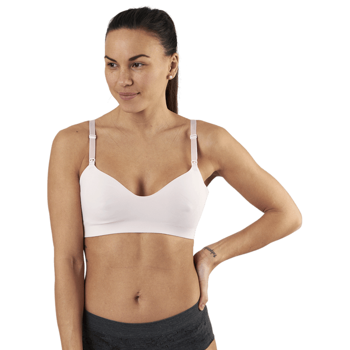 Unlined Maternity Bralette Pink
