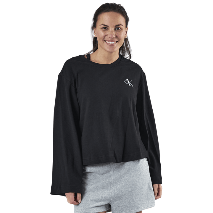 L/S Crew Neck Black