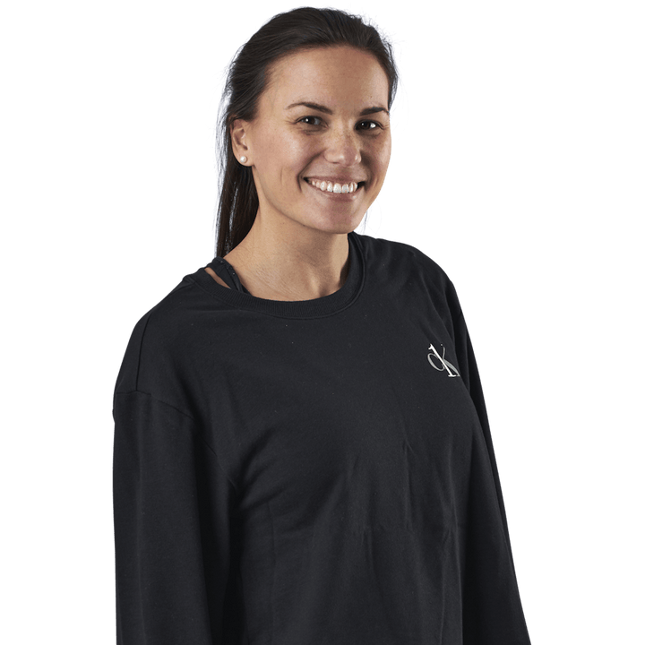 L/S Crew Neck Black