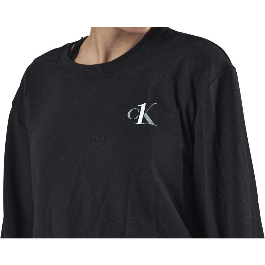 L/S Crew Neck Black