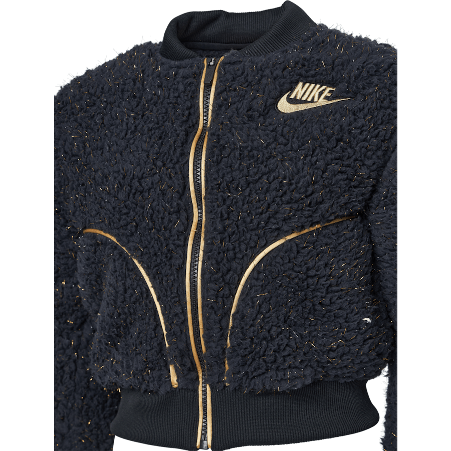 NSW Sherpa Shine Bomber Junior Black