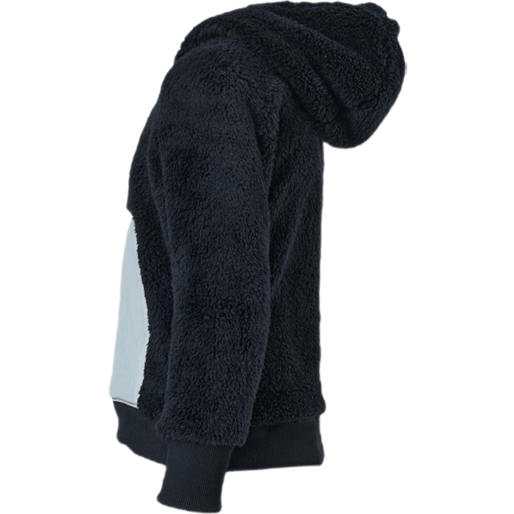 Air Sherpa Half Zip Hoodie Junior Black/Grey