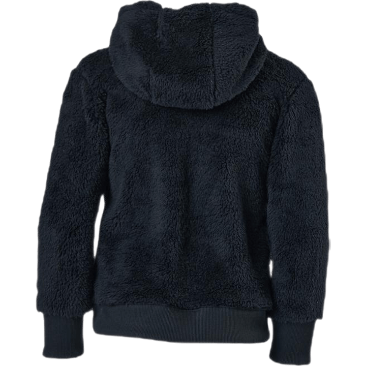 Air Sherpa Half Zip Hoodie Junior Black/Grey