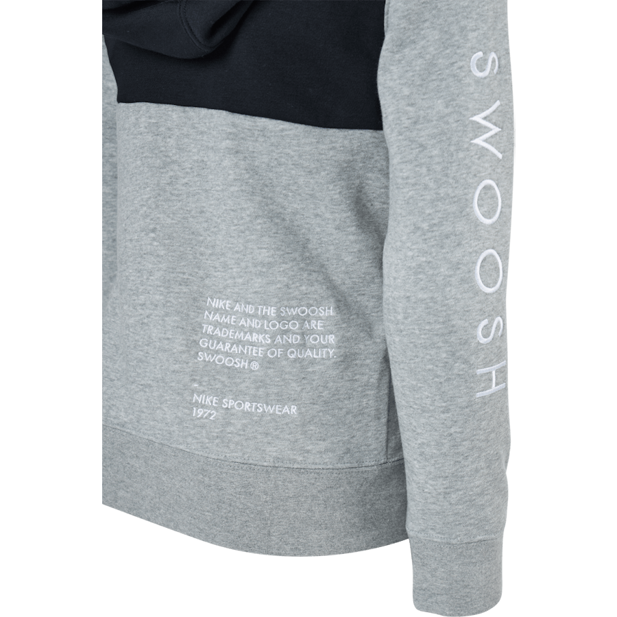 NSW Swoosh Zip Hoodie Junior Grey