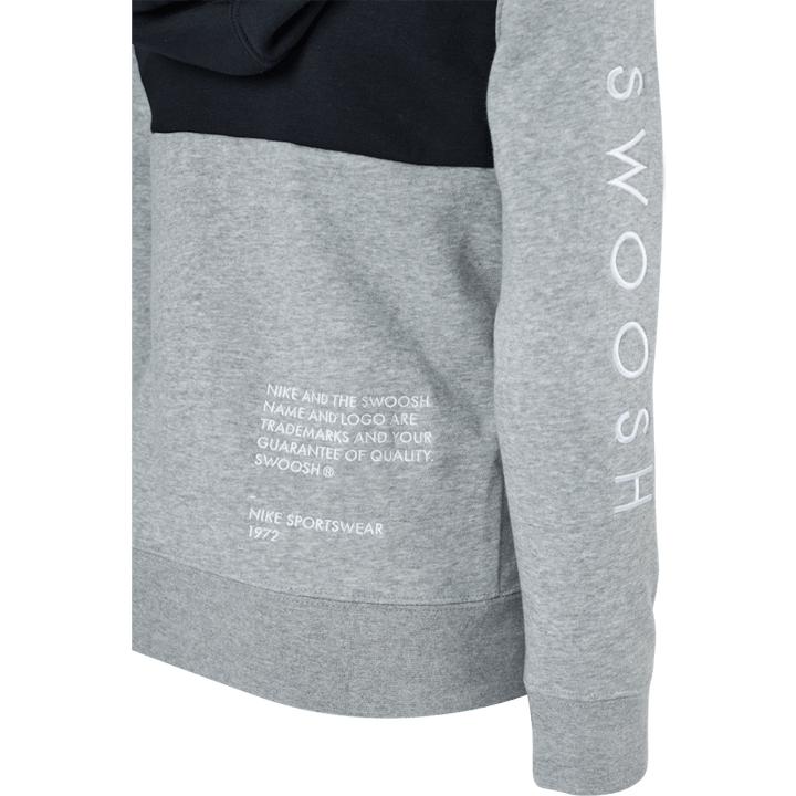NSW Swoosh Zip Hoodie Junior Grey