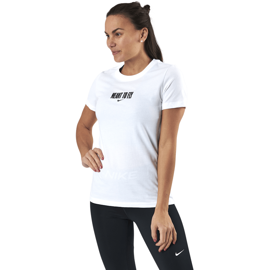 Womens Dri-Fit Tee - Meant To Fly White