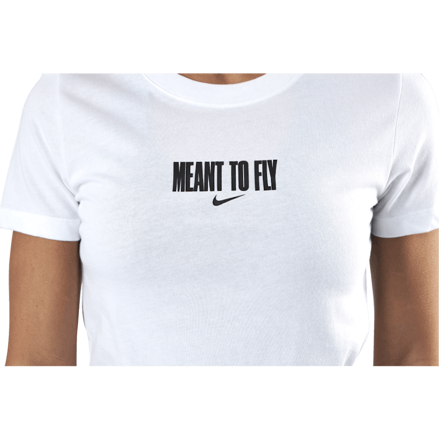 Womens Dri-Fit Tee - Meant To Fly White